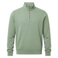 thumbnail image 4 of Migroa Essential Men's Quarter-Zip Sweatshirt -Solid Color Stand-Up Collar Design, Multiple Color Options, Premium Casual Wear Under $20, Green 5Xl, 4 of 4