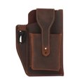 thumbnail image 2 of Openpig Leather Phone Pouch, Belt Holder, Universal Smart Phone Leather Belt Pouch for Men, 2 of 9