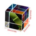 thumbnail image 1 of Chromatic Mirror Beamsplitter Optical Glass Mirror Dispersion Hexagonal Cube, 1 of 5