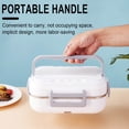 thumbnail image 3 of 40W Lunch Box Food Heated 12V 110V Fast Food Warmer Heater For Car/Truck/Home Portable Food Heating Boxes With 1.2L 304 Container, 3 of 9