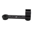 thumbnail image 1 of Microphone Stand Bracket, Durable Triple Lightweight Multi Function Cold Shoe Mount Adapter Aluminium Alloy  For Tripod Black, 1 of 8