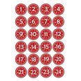 thumbnail image 2 of DIY Advent Calendar Jute Fabric Bags Decoration And Numbers Stickers HU5688, 2 of 9