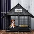 thumbnail image 2 of 1pc Small Animal Enclosure, Cat And Dog Kennel, With Tray For Easy Cleaning, Indoor, 2 of 4