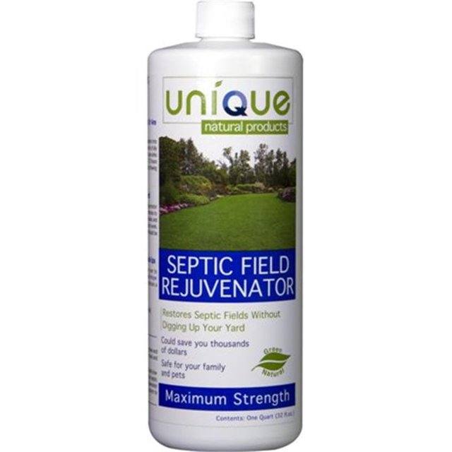Unique Natural Products 431 Septic Field Rejuvenator Safe Drain Cleaning Treatment 32 oz.
