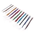 thumbnail image 3 of 12 Colors Tinsel , Beautiful Long Enough Cuttable Eye Catching Crochet Hook Tinsel   for Cosplay, 3 of 8