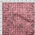 thumbnail image 4 of oneOone Cotton Jersey Medium Pink Fabric Geometric Sewing Craft Projects Fabric Prints By Yard 58 Inch Wide-GC, 4 of 5