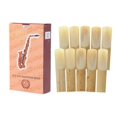 thumbnail image 1 of 10 Pack Alto Sax Saxophone Reeds Strength 1.5 2.0 2.5 3.0 3.5 4.0 Saxophone Woodwind Instrument Parts Accessory, 1 of 6