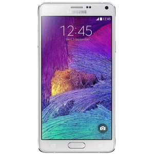 Samsung - Note de Galaxy 4 4G avec 32GB Mémoire Téléphone cellulaire déverrouillé - Blanc de givreOEM chargeur avec câble de type C