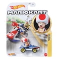 thumbnail image 1 of Hot Wheels Mario Kart Toad 1:64 Scale Die-Cast Replica Vehicles For Kids Ages 3+ Years, 1 of 6