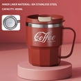 thumbnail image 3 of EGNMCR 304 Stainless Steel Mug Double-layer Heat Coffee Cup With Lid Water Cup For Students Large Capacity cup cup, 3 of 9