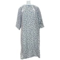 thumbnail image 1 of Robe d'Hôpital Grande Taille5X (Gris Géo), 1 of 1