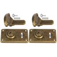 thumbnail image 2 of Wooden Box Hasp Buckle, Furniture Accessories 2Pcs Durable Retro Design Fastener, Easy Install for Antique Wooden Boxes Gift Boxes Tool Boxes Jewelry Boxes, 2 of 8
