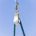 thumbnail image 4 of Cable Pulley Wheel Stainless Steel Swivel Pulley Block Silence Rotation Traction Wheel for System Lifting Gym 2Pcs, 4 of 4