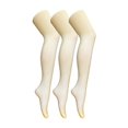thumbnail image 1 of 3 Pair Multipack Womens Coloured Opaque 80 Denier Tights | Sock Snob | Plain Block Colour Tights, 1 of 2