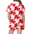 thumbnail image 3 of Ensembles de Pyjama pour Filles, Pyjamas avec Nœud, Ensemble de Pyjama à Boutons pour Filles, Ensemble de Pyjama Décontracté, Pyjamas pour Filles Taille 4-5T, Vêtements pour Enfants, 3 of 3