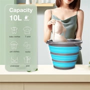 XYAIYT Portable Folding Washing Machine USB Powered Mini Washer for Dorm Travel Efficient Quiet Turbine Technology Small Laundry Appliance for Underwear Socks Baby Clothes
