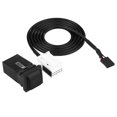 thumbnail image 1 of Car USB AUX Audio Cable Switch & Cable For RCD510 RCD310 Golf/GTI/R MK5 MK6 Jetta 5KD035724, 1 of 14