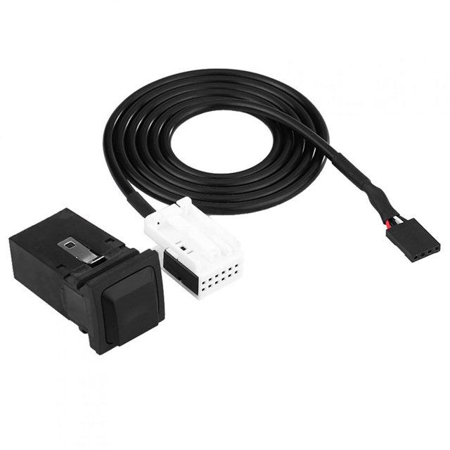Car USB AUX Audio Cable Switch & Cable For RCD510 RCD310 Golf/GTI/R MK5 MK6 Jetta 5KD035724