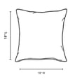 thumbnail image 2 of Cotton Handwoven Cushion (Pompom) - Set of 2, 2 of 3