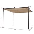 thumbnail image 2 of Outsunny 11.5' Pergola with sun shade, 2 of 3