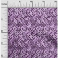 thumbnail image 2 of oneOone Cotton Poplin Purple Fabric Abstract Craft Projects Decor Fabric Printed By The Yard 42 Inch Wide, 2 of 4