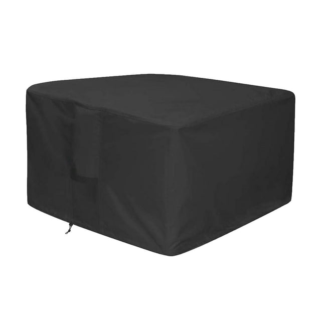 Housse de Mobilier de Patio Imperméable et Coupe-Vent, Housse de Table, Housse de Foyer, Protecteur