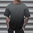 thumbnail image 1 of Chemises pour Hommes Été Mode Décontractée T-shirt Imprimé à Col Rond pour Homme, 1 of 1