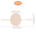 thumbnail image 3 of SHISUYAN 1 Pair Comfortable Underarm Sweat Absorption Pad Washing Quick-dry Sweat Coaster, 3 of 8
