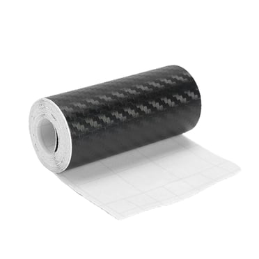 3D Carbon Carbon Fiber Car Sticker DIY Sticks Protector Strip Creative Easily Cleaning Car Sill Protector Tape Auto SUV , 10cmx5m