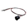thumbnail image 2 of Abbracc Excavator Joystick Push Button with Cable Replacement Spare Button Switch Assembly for Loader Handle Joystick Controller Part Black Button 3 Line, 2 of 9