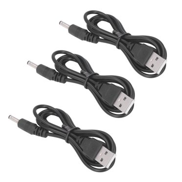 Câble d'Alimentation USB, Compatibilité Large du Câble de Charge 5V 2A pour Téléphone