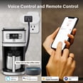 thumbnail image 3 of Smart WIFI Plug Can Be Voice Controlled By Alexa and Google Home Smart Home Socket, 3 of 7