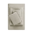 thumbnail image 1 of Mainstays Ensemble de draps en microfibre lavée ultra douce, Grand Lit, Papyrus Beige, 4 pièces., 1 of 11