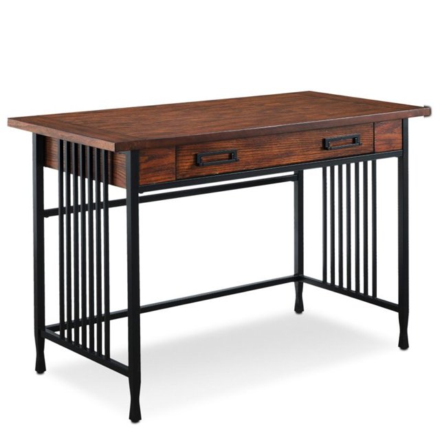 Bowery Hill Computer Desk in Mission Oak
