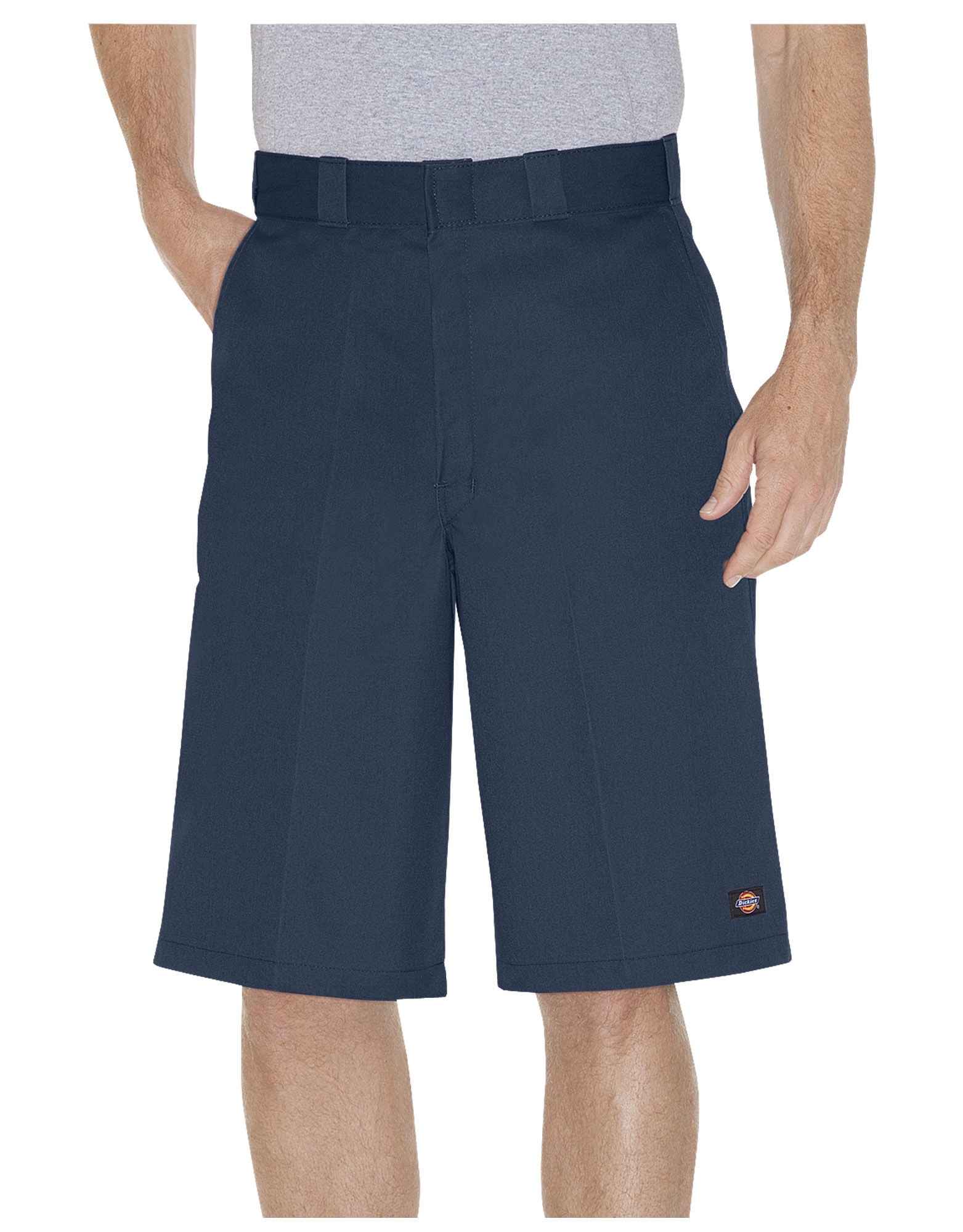 Dickies Mens 13 Loose Fit Multi-Use Pocket Work Shorts, 46, Navy