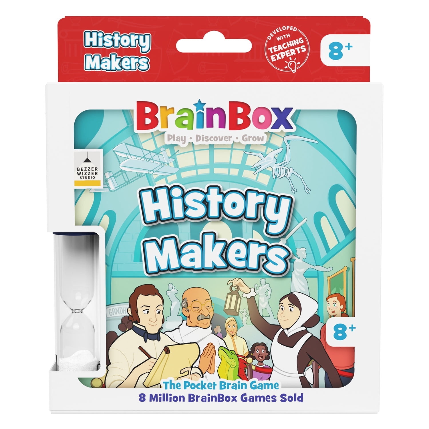 BrainBox Pocket – History Makers Educational Card Game (EN)