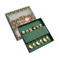 thumbnail image 4 of Stainless Steel Dessert Spoons Forks Tea Spoons Stainless Steel Christmas Spoons 6Pcs B, 4 of 9