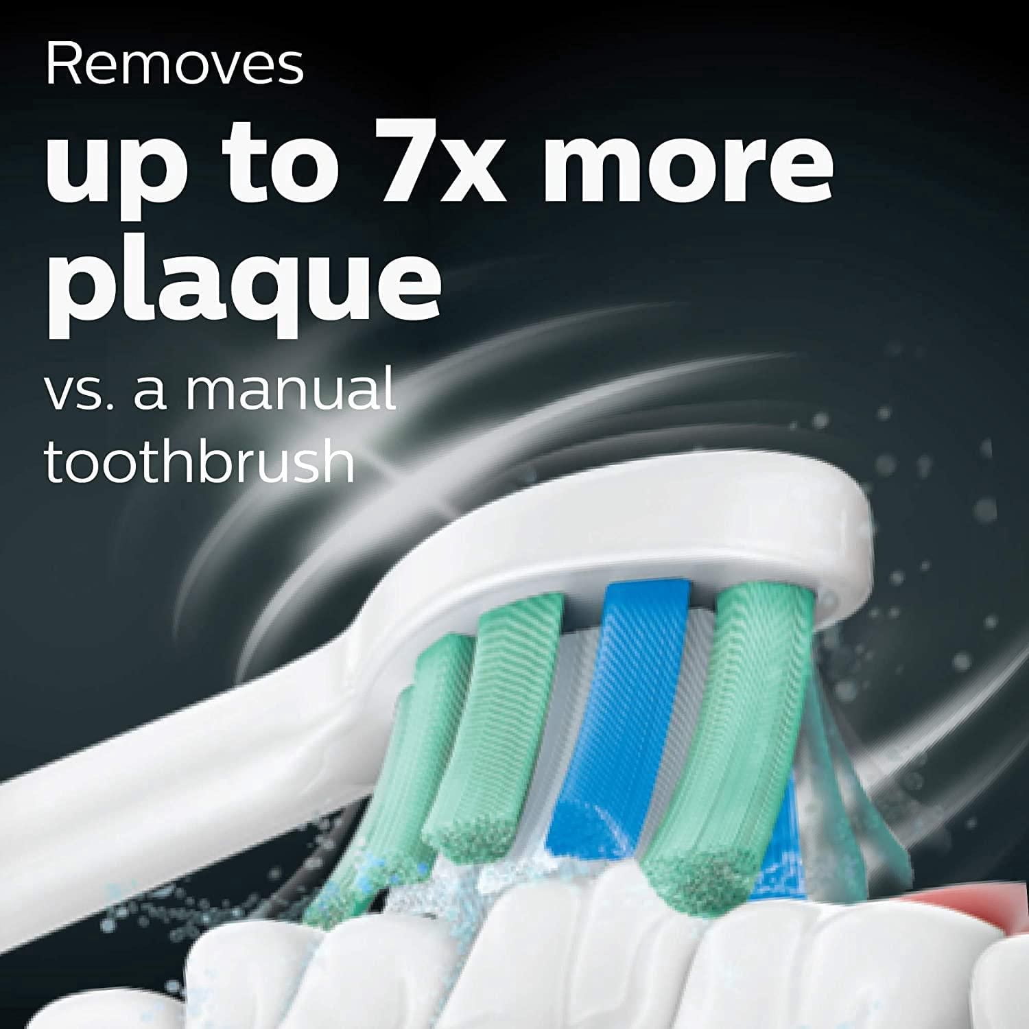 Philips Sonicare 4100 Power Toothbrush, Rechargeable Electric Toothbrush with Pressure Sensor, White HX3681