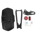 thumbnail image 3 of Garde-boue Arrière de Moto, Support de Protection Arrière en Aluminium avec Réflecteur Noir pour Modification, 3 of 8