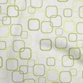 thumbnail image 1 of oneOone Cotton Flex Green Fabric Geometric Craft Projects Decor Fabric Printed By The Yard 40 Inch Wide, 1 of 4