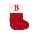 thumbnail image 3 of 1~10PCS New Year Christmas Socks Red Snowflake Alphabet Letters Christmas knitting Stocking Christmas Tree Decoration For Home, 3 of 5