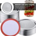 thumbnail image 4 of Phenofice 54pcs Jar Accessories Silver Tinplate Canning Kit Silver, 4 of 8