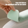thumbnail image 4 of EGNMCR Coussin de Siège de Toilette Épaissi Deux Pièces Adhésif Imperméable Lavable Réutilisable, 4 of 6