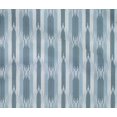 thumbnail image 3 of Tissu Imprimé à Rayures Style Ikat 1 Yard 40 Inch Wide, 3 of 3