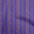 thumbnail image 1 of oneOone Rayon Violet Fabric Leaves Sewing Craft Projects Fabric Prints By Yard 56 Inch Wide, 1 of 5