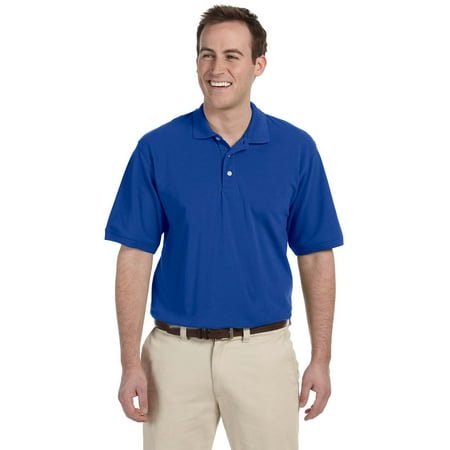 Harriton Men's 5.6 oz. Easy Blendâ„¢ Polo