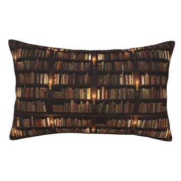 Easygdp Bibliothèques pour Taie d'Oreiller Douce Protège-Oreillers, Parfaites pour Dormir (Noyau d'Oreiller Non Inclus) - 20 Pouces X 30 Pouces