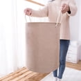 thumbnail image 3 of Foldable Laundry Basket with Sisal Rope Handles, Large Capacity Dirty Clothes Hamper for College Dorm, Bathroom, Bedroom, 3 of 6
