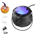 thumbnail image 1 of Halloween Witch Cauldron Fog Machine with LED Lights for Party Decorations Indoor Outdoor Halloween Witch Kettle Mist Maker, 1 of 2
