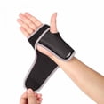thumbnail image 3 of 1Pc Wrist Belt Support Carpal Tunnel Hand Brace Useful Outdoor Splint Sprains Arthritis Band, 3 of 6